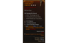 Legendary Two-Handed Axe[*150 DMG_Vulnerable | *363 WP | *1370 Life]