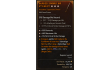 Legendary One-Handed Sword[*75 DMG_Crit | *182 DEX | *685 Life]