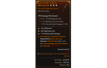 Legendary One-Handed Sword[*75 DMG_Vulnerable | *182 WP | *685 Life]