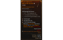 Legendary One-Handed Sword[*75 DMG_Vulnerable | *182 STR | *685 Life]