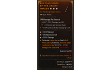 Legendary One-Handed Sword[*52.5 DMG | *182 WP | *685 Life]