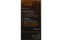 Legendary Staff[*150 DMG_Crit | *363 WP | *1370 Life]