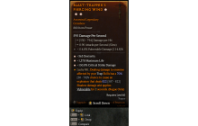 Legendary Crossbow[*150 DMG_Crit | *363 DEX | *1370 Life]