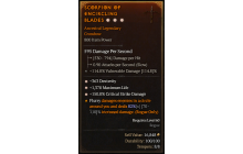 Legendary Crossbow[*150 DMG_Crit | *363 DEX | *1370 Life]