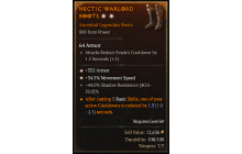 Legendary Boots[*34.5 MS | *352 Armor]