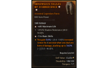 Legendary Pants[*3 BasicSkills | *685 Life]