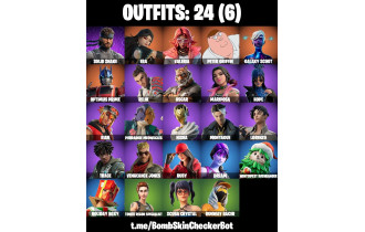 UNIQUE - Peter Griffin, Valeria [24 Skins, 28 Axes, 22 Emotes, 27 Gliders and MORE!]