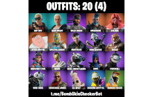 UNIQUE -  Peter Griffin, Valeria [20 Skins, 18 Axes, 14 Emotes, 16 Gliders and MORE!]