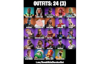 UNIQUE - Peter Griffin, Valeria [24 Skins, 26 Axes, 26 Emotes, Gliders 27 and MORE!]