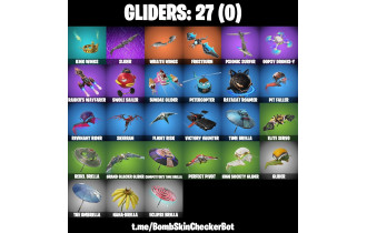 UNIQUE - Peter Griffin, Valeria [24 Skins, 26 Axes, 26 Emotes, Gliders 27 and MORE!]