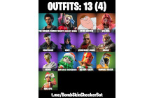 UNIQUE - Peter Griffi, Valeria  [13 Skins, 20 Axes, 15 Emotes, 22 Gliders and MORE!]