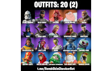 UNIQUE - Valeria, Peter Griffin [20 Skins, 29 Axes, 33 Emotes, 31 Gliders and MORE!]