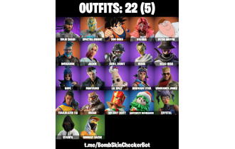 UNIQUE - Son Goku, Peter Griffin  [22 Skins, 21 Axes, 17 Emotes, 22 Gliders and MORE!]