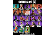 UNIQUE - Peter Griffin , Valeria [23 Skins, 24 Axes, 26 Emotes, 24 Gliders and MORE!]