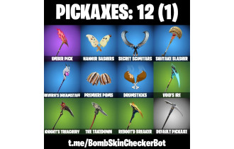 UNIQUE - The Giant Chicken , Void Warrior Absenz [10 Skins, 12 Axes, 8 Emotes, 11 Gliders and MORE!]