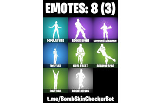 UNIQUE - The Giant Chicken , Void Warrior Absenz [10 Skins, 12 Axes, 8 Emotes, 11 Gliders and MORE!]