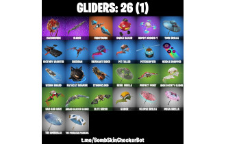 UNIQUE - Peter Griffin, Valeria [16 Skins, 21 Axes, 19 Emotes, 26 Gliders and MORE!]