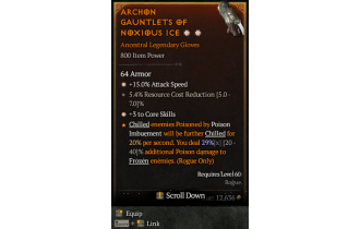 Legendary Gloves[*3 CoreSkills | *15 ATKSPD]