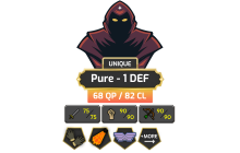 Pure - 1 DEF | TTL: 913 | CL: 82 | QP: 68 [75 ATT | 90 STR | 90 RAN | 99 Mage  + MORE!]