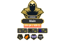 Main | TTL: 1797 | CL: 109 | QP: 319 [B Gloves, Defender, DS2, Fire Cape, Piety, Quest Cape, Void, Graceful + MORE!]