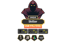 Skiller | Ironman - HCIM | TTL: 248 | CL: 3 [99 AGI, Graceful + MORE!]