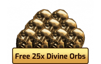 300x Divine Orbs + 25x FREE [Special Bulk Offer]