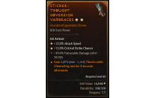 Legendary Gloves[*12 Crit | *15 ATKSPD | 49 DMG_Vulnerable]