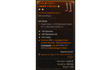 Legendary Boots[*352 Armor | *182 DEX | *685 Life]