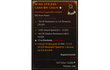 Legendary Amulet[Druid | *3 Envenom | 9.8 ATKSPD]