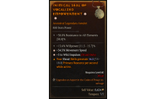 Legendary Amulet[Druid | *3 WildImpulses | *34.5 MS | 13.6% WP]