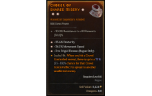 Legendary Amulet[Rogue | *3 FrigidFinesse | *34.5 MS | *23.6% DEX]