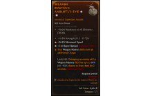 Legendary Amulet[Barbarian | *3 HeavyHanded | *34.5 MS | 11.8% STR]