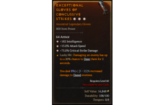 Legendary Gloves[*15 ATKSPD | *75 DMG_Crit | *182 INT]