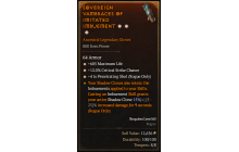 Legendary Gloves[PenetratingShot | *4 PenetratingShot | *12 Crit | *685 Life]