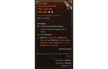 Legendary Gloves[Pulverize | *4 Pulverize | *12 Crit]