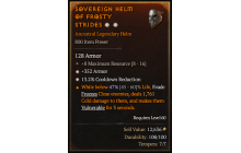 Legendary Helm[*13.2 CDR | *352 Armor | 8 MR]