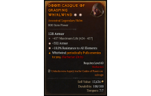 Legendary Helm[*18 ResistAll | *352 Armor | 457 Life]