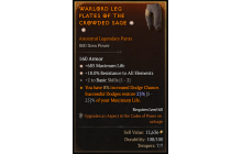 Legendary Pants[*18 ResistAll | *685 Life | 2 BasicSkills]