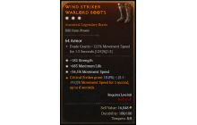 Legendary Boots[*34.5 MS | *182 STR | *685 Life]