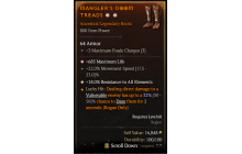 Legendary Boots[*18 ResistAll | *685 Life | 22 MS]