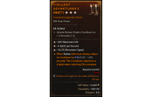 Legendary Boots[*34.5 MS | *6 SpS | *685 Life]