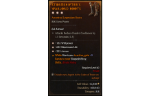 Legendary Boots[*352 Armor | *182 WP | *685 Life]