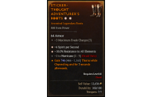 Legendary Boots[*18 ResistAll | *6 SpS]