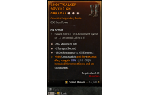 Legendary Boots[*18 ResistAll | *6 FpS | *685 Life]