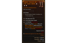 Legendary Boots[Druid | *4 Boulder | *34.5 MS | *685 Life]