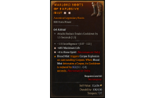 Legendary Boots[Necromancer | *4 BoneSpirit | *685 Life | 115 INT]