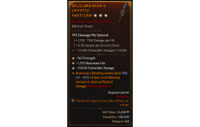 Legendary Polearm[*150 DMG_Vulnerable | *363 STR | *1370 Life]