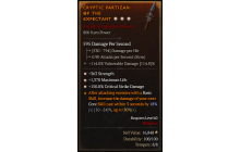 Legendary Polearm[*150 DMG_Crit | *363 STR | *1370 Life]