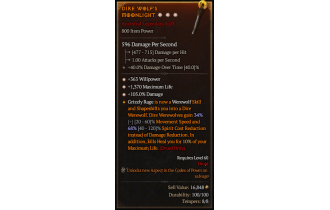 Legendary Staff[*105 DMG | *363 WP | *1370 Life]