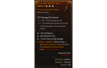 Legendary Dagger[*75 DMG_Crit | *182 INT | *685 Life]